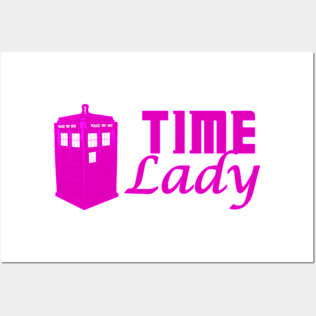 Time Lady Wall Art by prometheus31